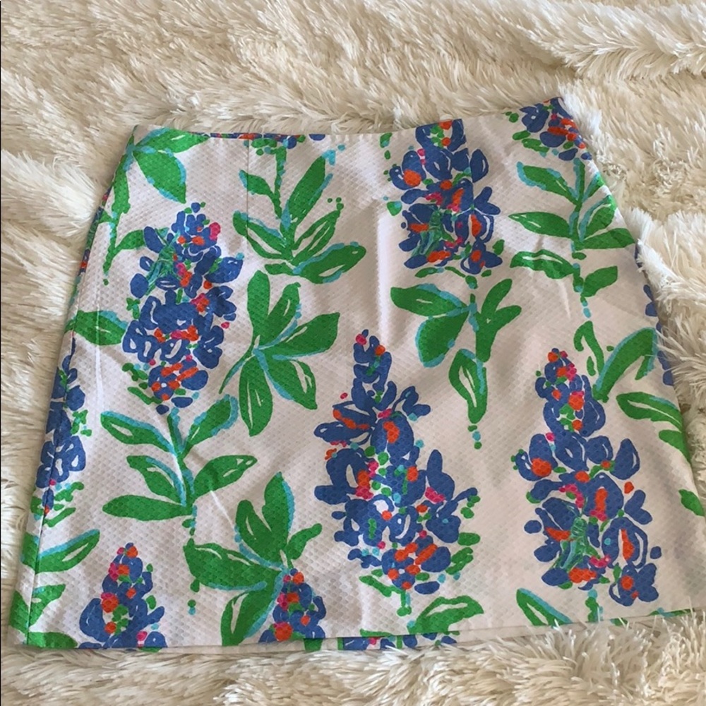 Lilly Pulitzer Lynnie Honeycomb Pique Mini Skirt